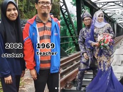 Kisah Guru Matematika Kini Jadi Suamiku, Beda Usia 33 Tahun