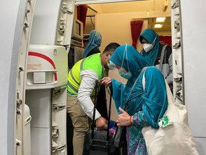 Garuda Indonesia Terbangkan 1.500 Jemaah Haji Kembali ke Tanah Air