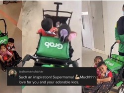 Haru! 5 Pengantar Makanan Ini Rela Gendong Anak Sambil Bekerja