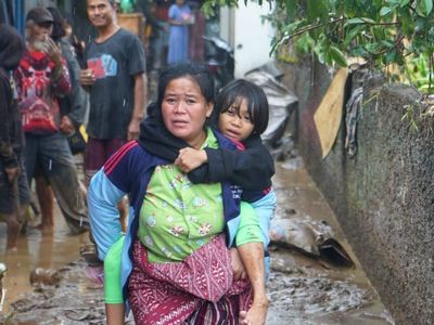 Deretan Foto Dahsyatnya Banjir Bandang Amukan Sungai Cimanuk Garut