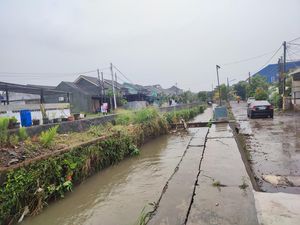 Kena Banjir Semalam, Begini Kondisi Terkini Perumahan di Ciputat Tangsel