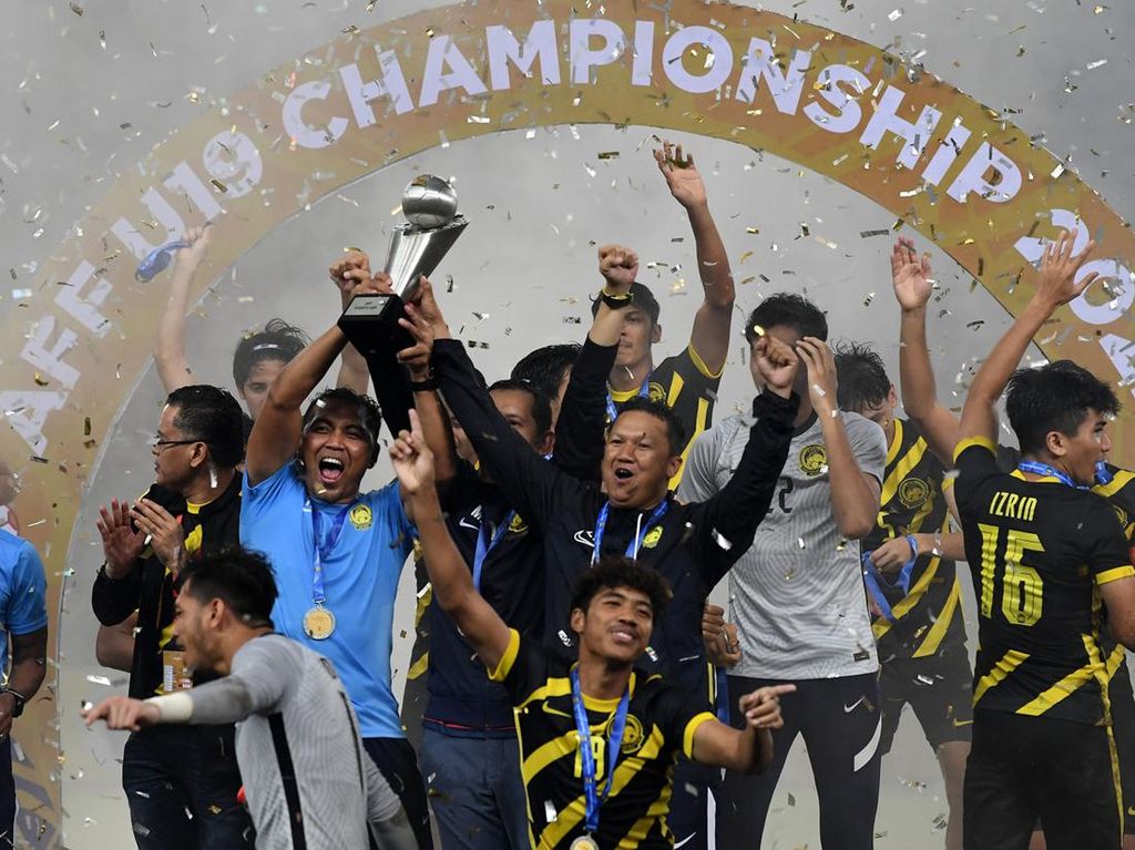 Malaysia Raih Gelar Kedua Piala AFF U-19