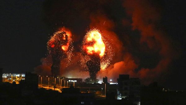 Pabrik Senjata Hamas Meledak Diserang Roket Israel