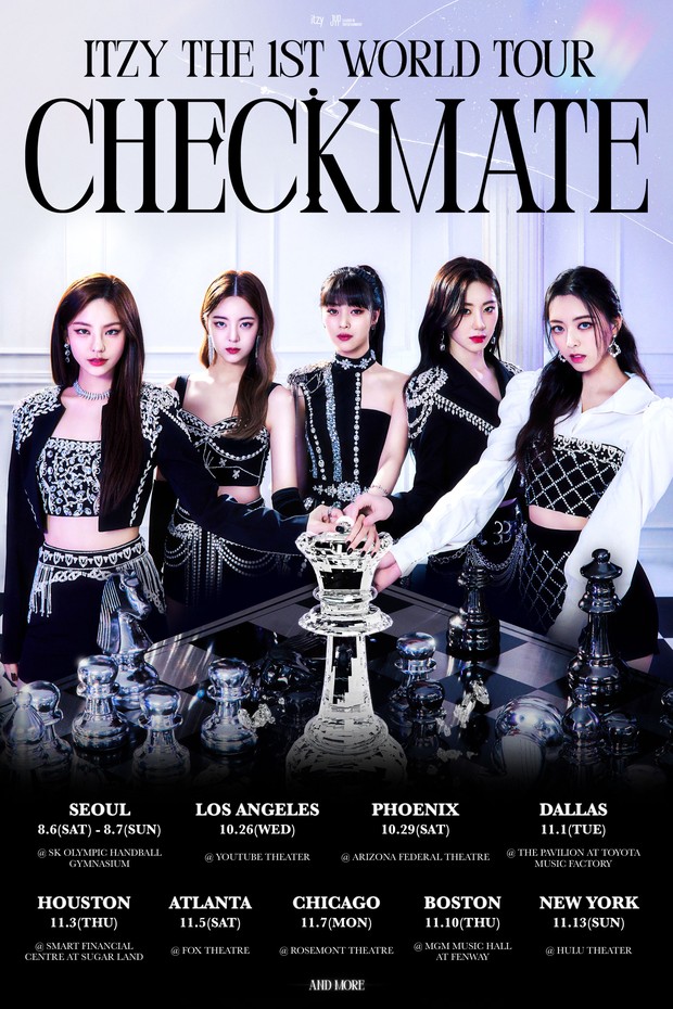 Poster World Tour Checkmate / Foto : twitter.com/ITZYofficial