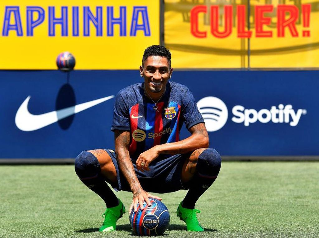 Raphinha ke Barcelona karena Ronaldinho Raphinha ke Barcelona karena Ronaldinho