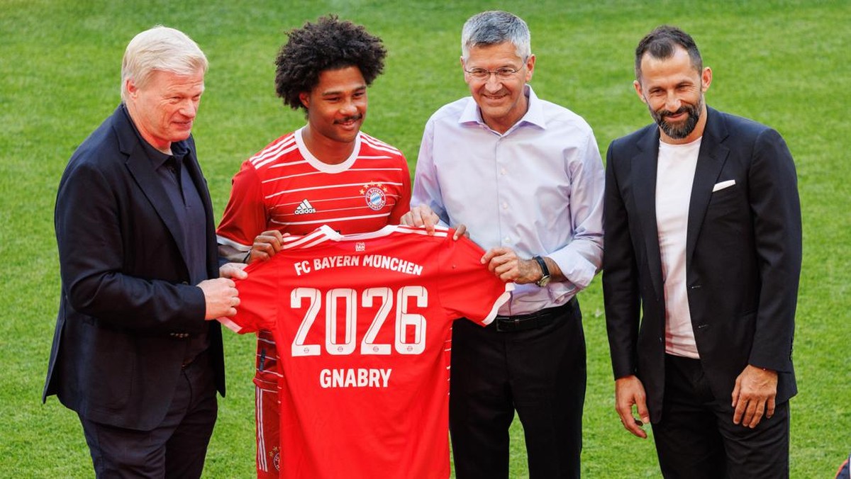 Bayern Munich perpanjang kontrak Serge Gnabry. (Foto: dpa/picture alliance via Getty I/picture alliance)