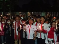Aksi 1.000 Lilin untuk Brigadir J di Medan Sempat Dibubarkan Polisi