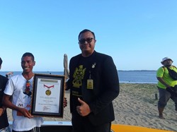 Lukas Atlet SUP Raih MURI Usai Keliling Laut Bali Selama 16 Hari