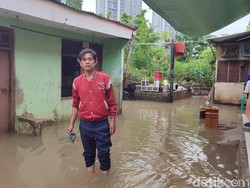 Kembangan Utara Banjir Setahun 4 Kali, Turap Kali Angke Hulu Dinanti