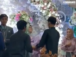 Viral Video Pengantin Wanita Sesenggukan Lihat Mantan, Begini Kisahnya