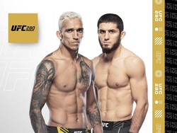 Resmi! UFC Sajikan Charles Oliveira Vs Islam Makhachev
