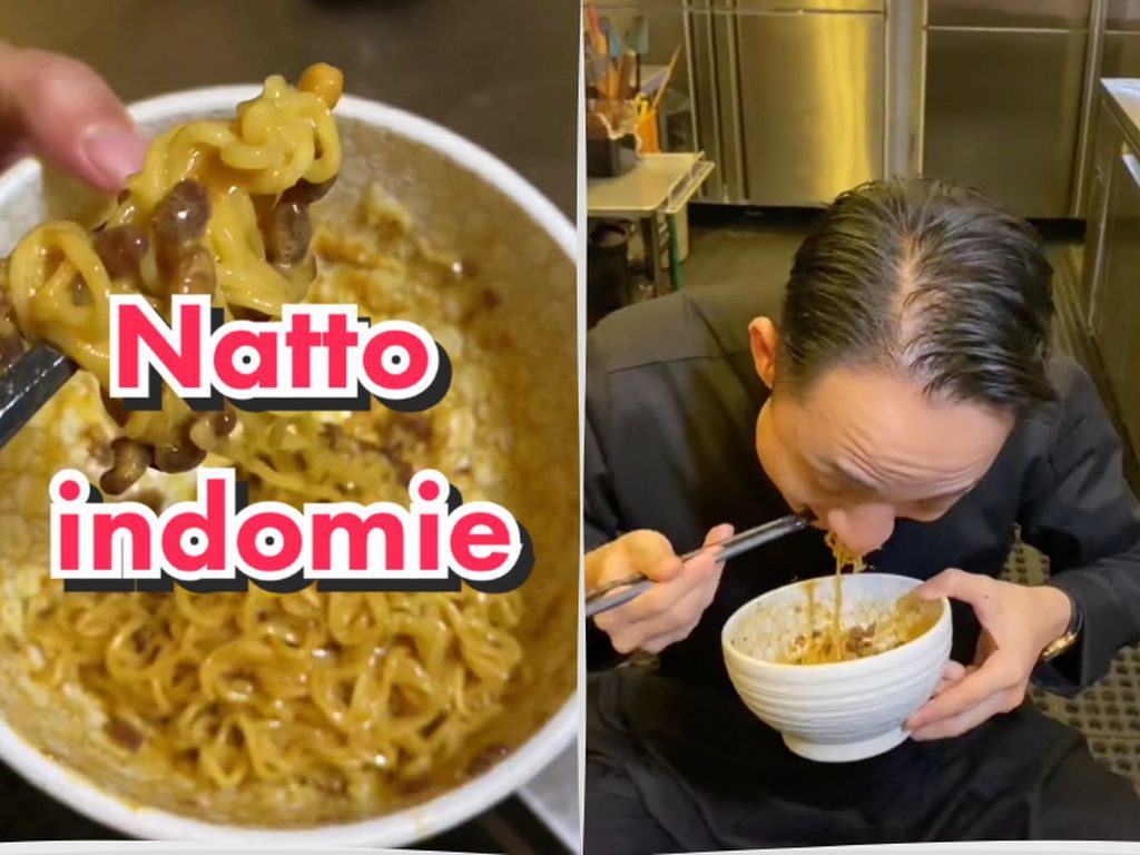 Chef Jepang Ini Bagikan Resep Natto Campur Indomie, Begini Rasanya