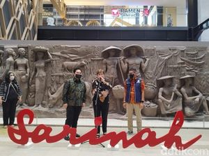 Kunjungi Sarinah, Direktur Pelaksana IMF Sebut Jakarta Berkembang Pesat