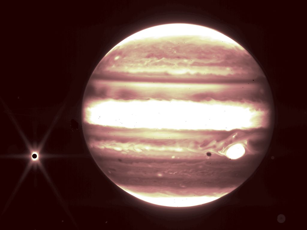 Teleskop James Webb Rilis Foto Aurora di Jupiter