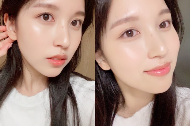 Gaya makeup yang berkilau layaknya kaca dan cermin ini pernah digunakan oleh Mina TWICE/instagram.com/twicetagram Memiliki kulit berkilau layaknya kaca seperti menjadi ikon dari makeup dan skincare Korea. Untuk mendapatkan kulit wajah seperti itu juga bukan hal yang mudah.