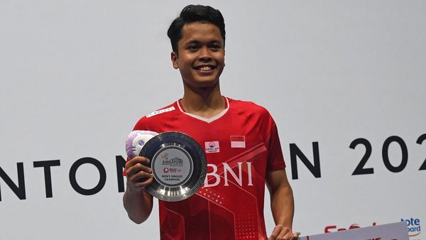 Hajar Wakil Jepang, Ginting Juara Singapore Open 2022