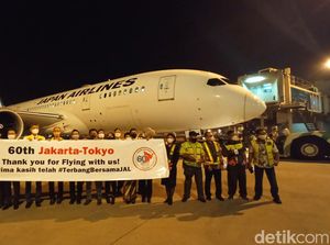 Happy Birthday! 60 Tahun Sudah Rute Jakarta-Tokyo JAL Mengudara