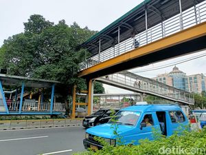 Melihat Lokasi Wanita Tewas Terseret Bus TransJ di Kramat Sentiong Jakpus