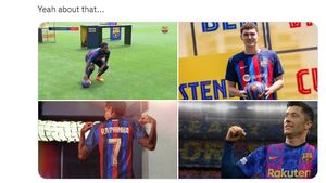 Meme Barcelona Foya-foya di Tengah Isu Bangkrut