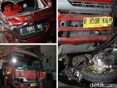 Deretan Kendaraan yang Terlibat Kecelakaan Maut Truk Pertamina