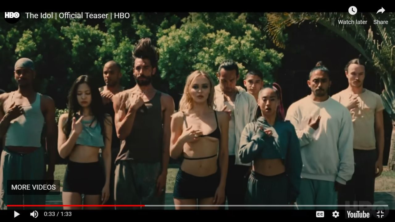 Jennie dalam Trailer The Idol