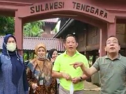 Mendagri-Mensesneg Minta Gubernur Sultra Ali Mazi Benahi Anjungan TMII