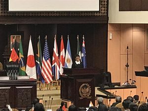 Menlu Retno Hadir Pembukaan KTT Y20 Indonesia 2022 di DPR