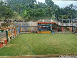 Arena Adu Domba ala Stadion Sepak Bola di Bandung