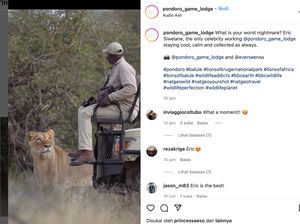 Jantung Serasa Mau Copot Saat Singa Beri Cilukba