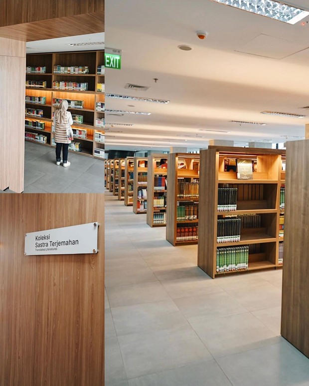 Wajah baru Taman Ismail Marzuki dengan dibukanya kembali Perpustakaan Jakarta/instagram/perpusjkt Potret Perpustakaan Jakarta yang kembali dibuka.