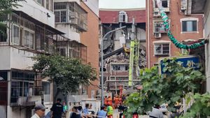 Ledakan Gas Bikin Rusun di China Nyaris Ambruk