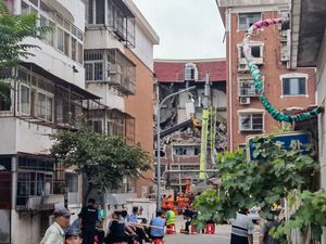 Ledakan Gas Bikin Rusun di China Nyaris Ambruk