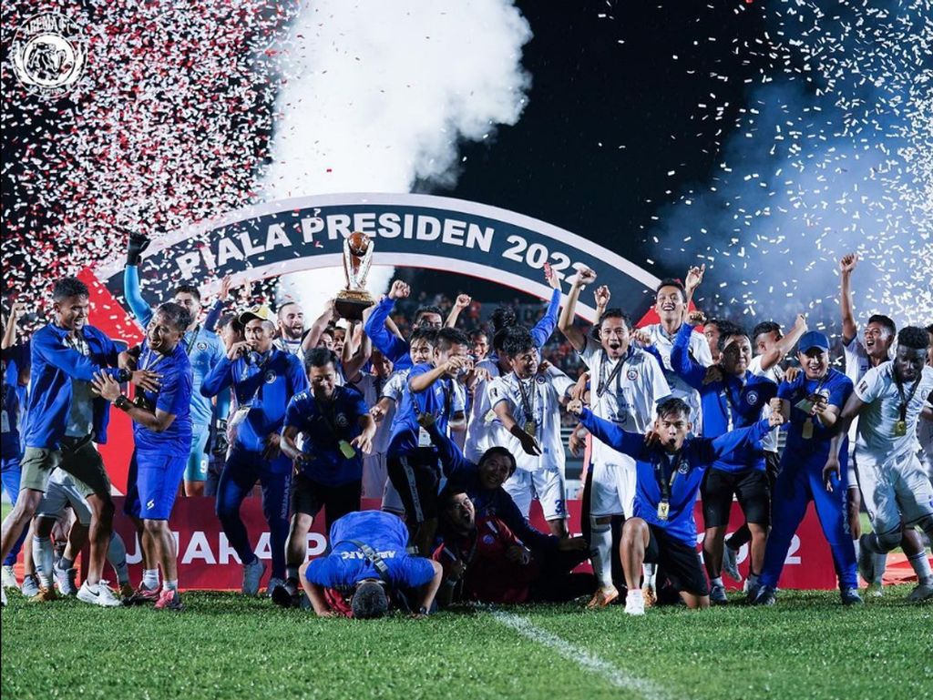 Sejarah Arema di Piala Presiden: 3 Gelar Juara dari 3 Pelatih Berbeda