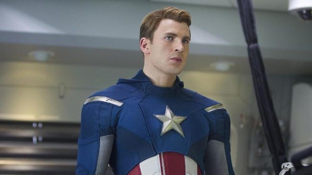 Chris Evan yang sukses berperan sebagai Captain America(Foto: Dok. Marvel)