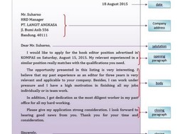 Contoh Application Letter Lengkap dengan Pengertian dan Strukturnya