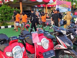 Sindikat Curanmor yang Beraksi di Gelaran Jaranan Banyuwangi Diringkus