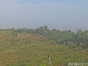 Lokasi Jatuhnya Pesawat Golden Eagle: Lewati 11 Bukit dari Desa Terdekat Lokasi Jatuhnya Pesawat Golden Eagle: Lewati 11 Bukit dari Desa Terdekat