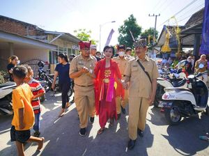 Penari Seblang Bakungan Kerasukan, Ritual Adat Kembali Digelar Penari Seblang Bakungan Kerasukan, Ritual Adat Kembali Digelar