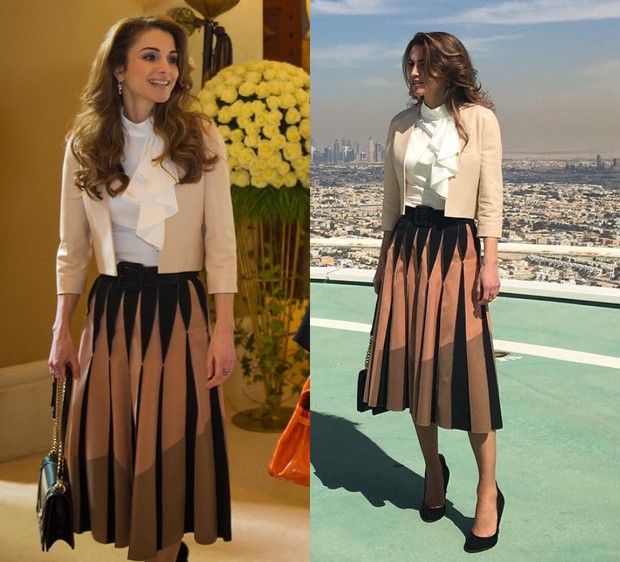 Queen Rania of Jordan's Best Fashion Moments