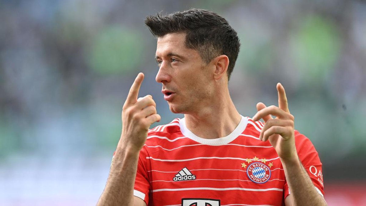 Lewandowski kini bermain untuk Barcelona. Foto: Getty Images/Stuart Franklin
