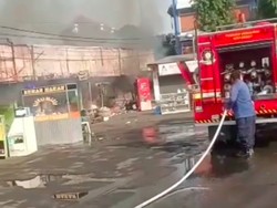 Kebakaran Kios di Terminal Kota Bekasi, Diduga Akibat Kebocoran Gas