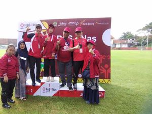 4 Siswa SLBN Palopo Sumbang 3 Medali Emas di Pekan Special Olympics Nasional 4 Siswa SLBN Palopo Sumbang 3 Medali Emas di Pekan Special Olympics Nasional