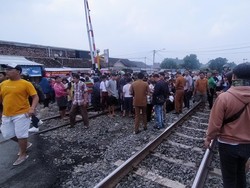 Siswi SMP di Bandar Lampung Tewas Ditabrak Kereta Api