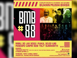 Bukan Musik Biasa #88 Digelar di TBJT Solo Malam Ini