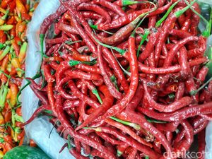 Harga Sembako Jatim 15 September 2022, Cabai Rawit dan Keriting Turun!