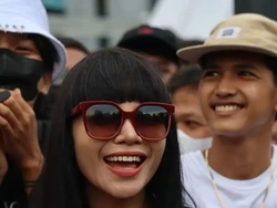 Dinar Candy Akhirnya Temukan Keluarga yang Hilang saat Gempa Cianjur