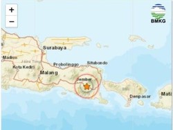 Gempa M 2,7 Guncang Bondowoso, BPBD Jember: Getaran Tidak Terasa