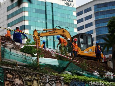 Ini Loh Lokasi Pipa Gas yang Bocor di Cawang