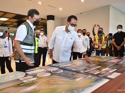 Jelang Diresmikan, Menhub Tinjau Hasil Pengembangan Bandara Komodo