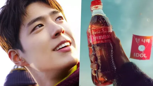 Park Bo Gum untuk iklan Coca Cola